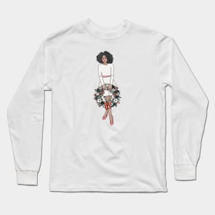 Christmas girl (11) Long Sleeve T-Shirt